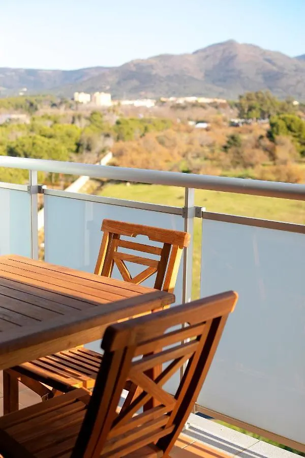 Magnifico Apartamento Cerca De La Playa Con Piscina - Roses 0*,